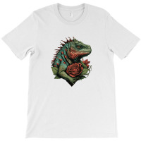 Iguana Valentine T-shirt | Artistshot