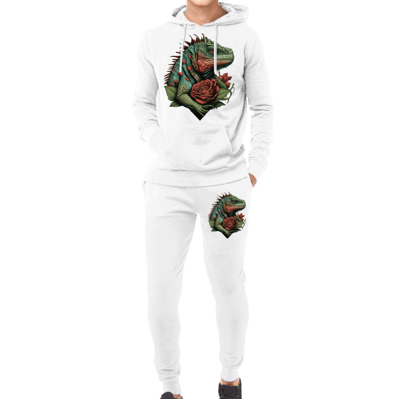 Iguana Valentine Hoodie & Jogger set by NissimHouston109 | Artistshot