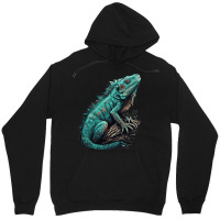 Ocean Sea Water Iguana Unisex Hoodie | Artistshot