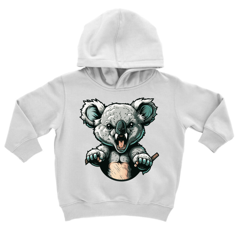 Koala Angry Toddler Hoodie by NissimHouston109 | Artistshot