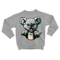 Koala Angry Toddler Sweatshirt | Artistshot