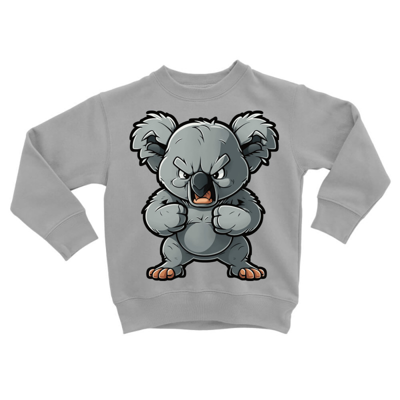 Koala Angry Toddler Sweatshirt by NissimHouston109 | Artistshot