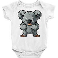 Koala Angry Baby Bodysuit | Artistshot