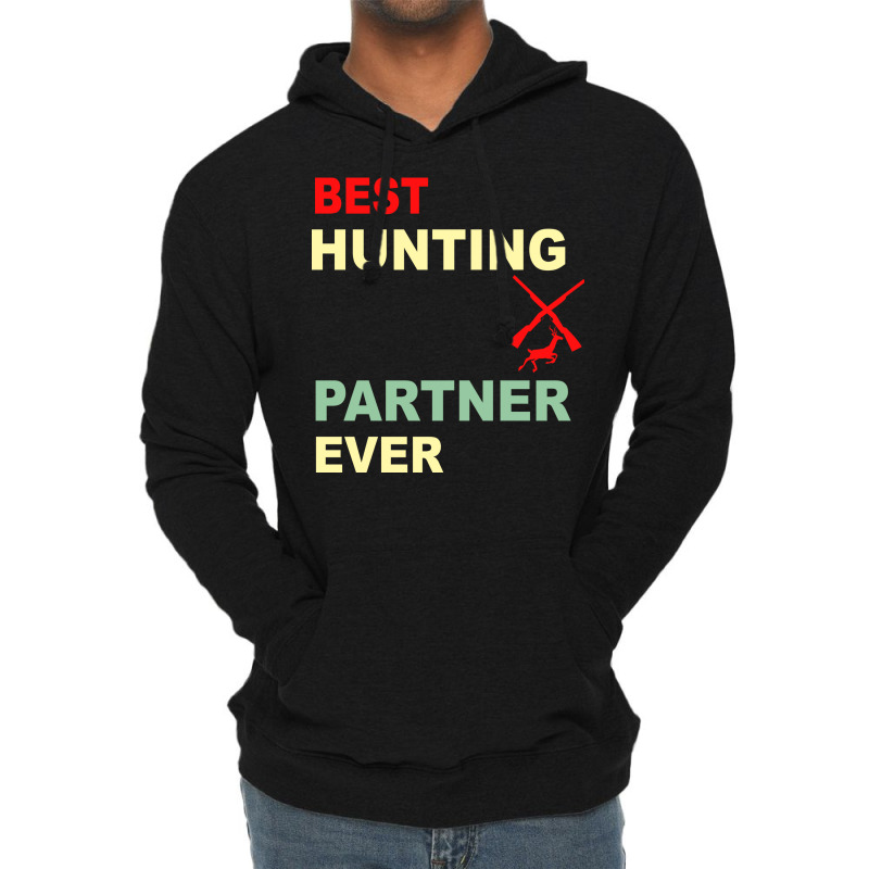 Best Hunting Partner Ever Trending Lightweight Hoodie | Artistshot