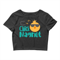 Easter Kids Men Toddler Boy Chick Magnet Cute Crop Top | Artistshot