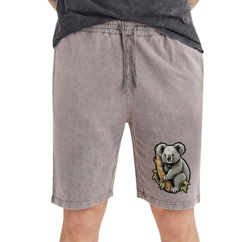 Koala Colour Vintage Short by NissimHouston109 | Artistshot