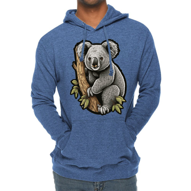 Koala Colour Lightweight Hoodie by NissimHouston109 | Artistshot