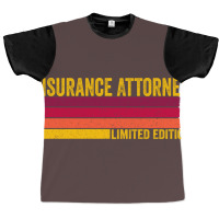 Insurance Attorney 80s Retro Vintage Limited Editi Graphic T-shirt | Artistshot