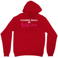 Real Estate Agent Closing Deals In High Heels (1) Unisex Hoodie | Artistshot