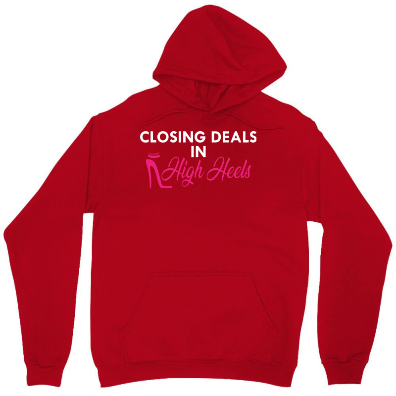 Real Estate Agent Closing Deals In High Heels (1) Unisex Hoodie | Artistshot