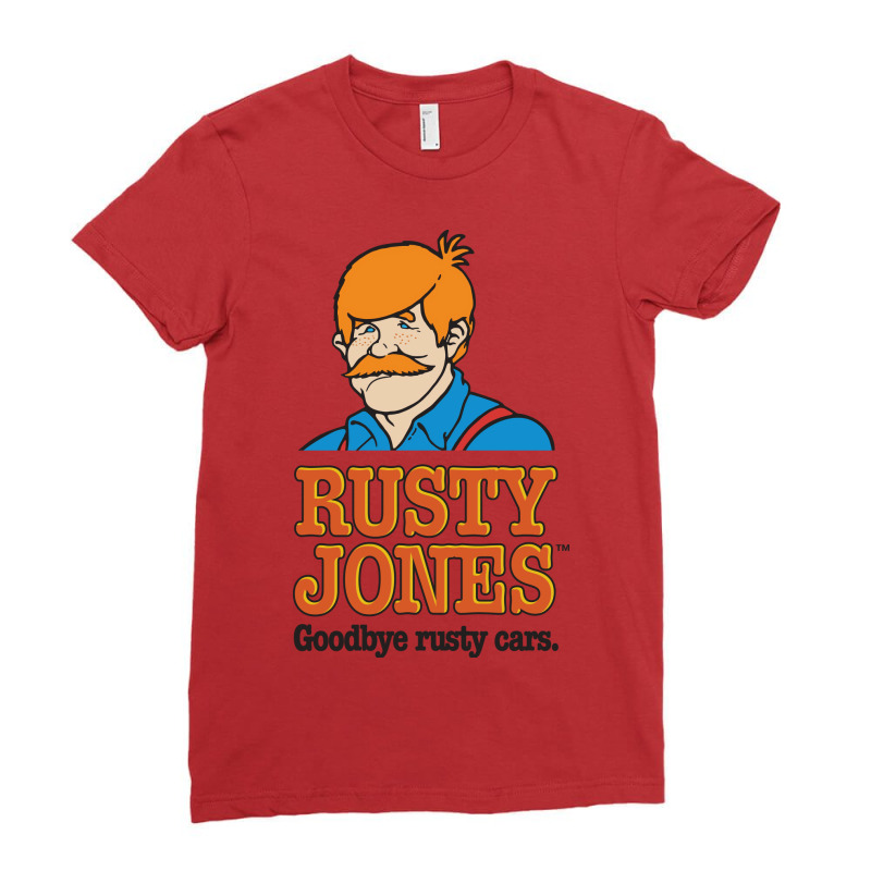 Rusty Jones Travel (1) Ladies Fitted T-Shirt by lsaacsiuis1 | Artistshot