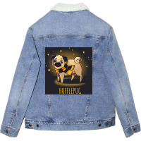 Hufflepug Unisex Sherpa-lined Denim Jacket | Artistshot