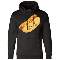 Cute Kawaii Hot Dog Girl Champion Hoodie | Artistshot