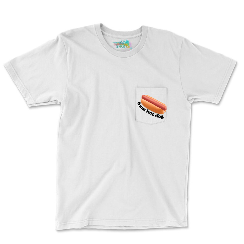 6 Am Hot Dog Stars Pocket T-shirt | Artistshot