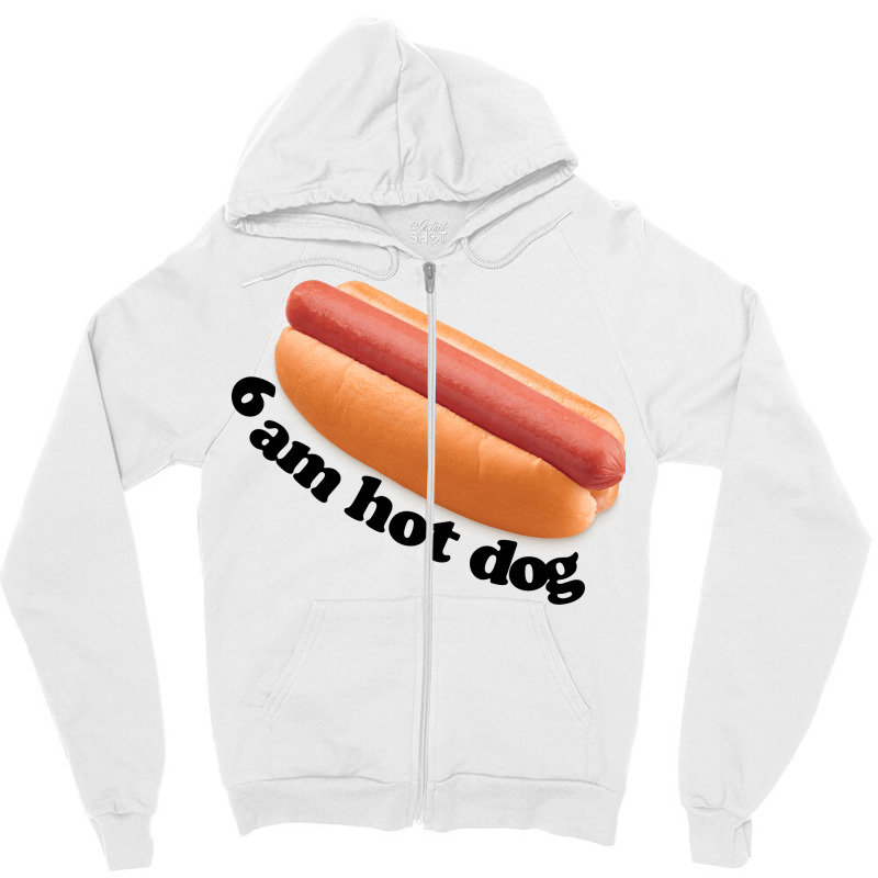 6 Am Hot Dog Stars Zipper Hoodie | Artistshot