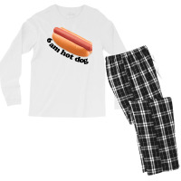 6 Am Hot Dog Stars Men's Long Sleeve Pajama Set | Artistshot