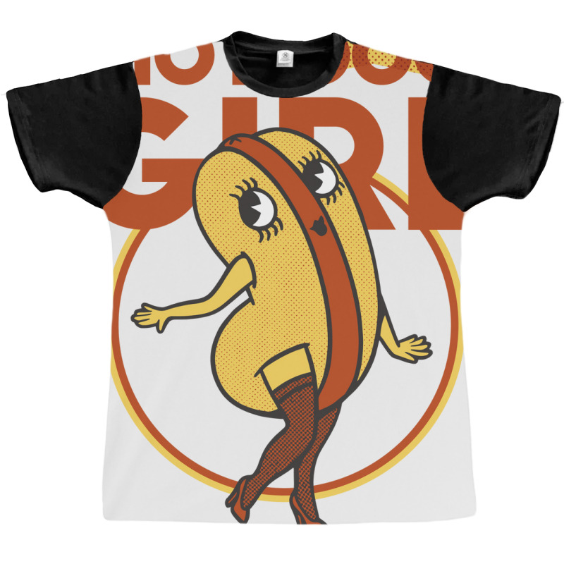 Hot Dog Girl Gift Graphic T-shirt | Artistshot