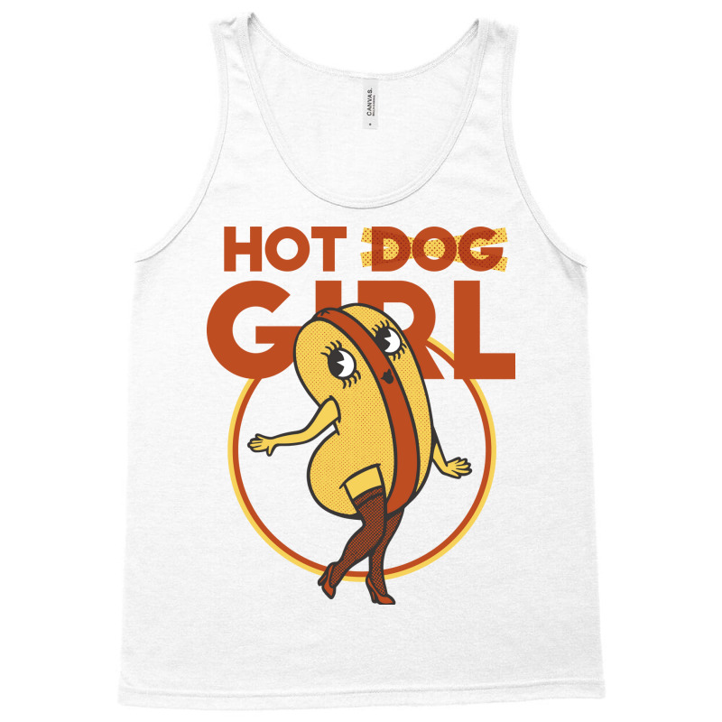 Hot Dog Girl Gift Tank Top | Artistshot