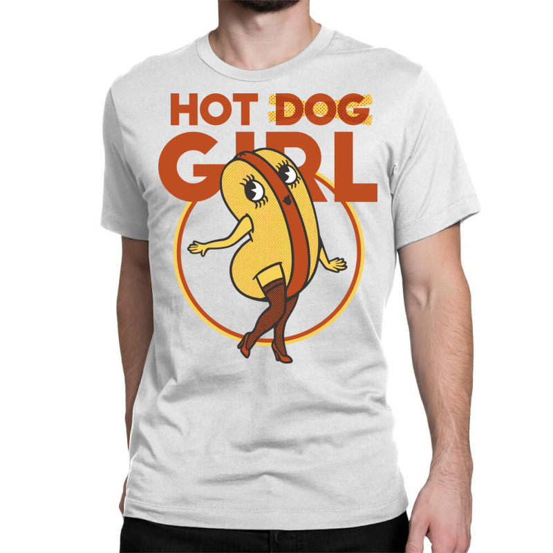 Hot Dog Girl Gift Classic T-shirt | Artistshot