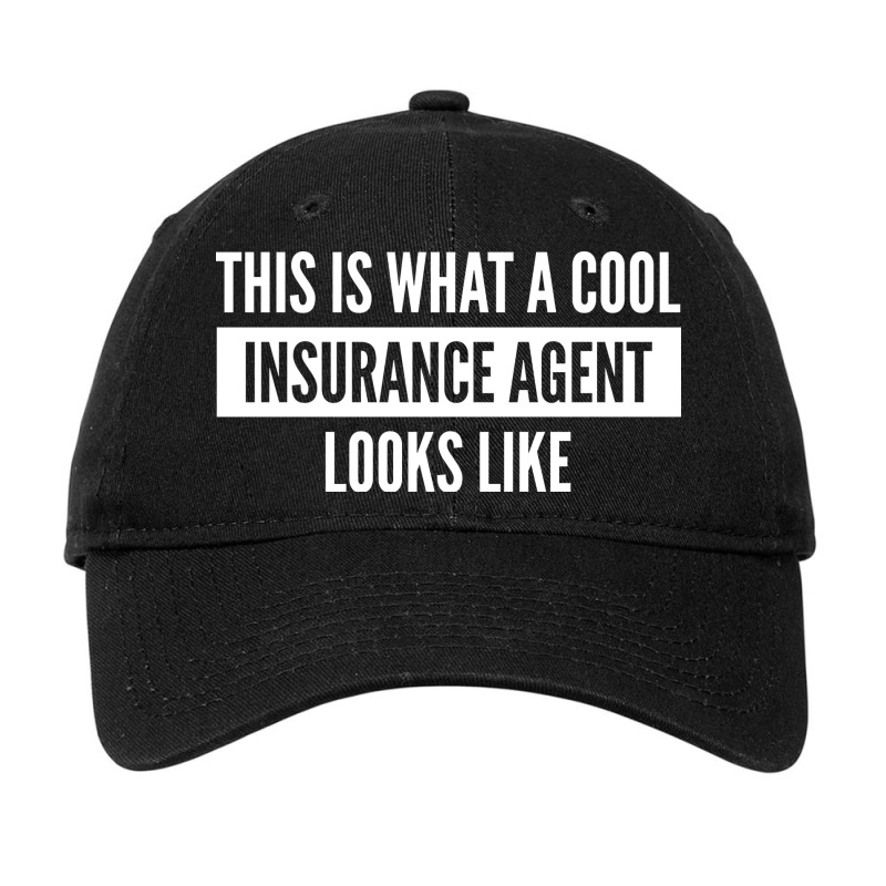 This Is What A Cool Insurance Agent Looks Like 70s Adjustable Cap by tolkunassnr | Artistshot