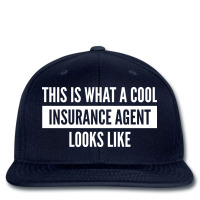 This Is What A Cool Insurance Agent Looks Like 70s Printed Hat | Artistshot