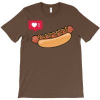 Hot Dogs Is Love Green T-shirt | Artistshot