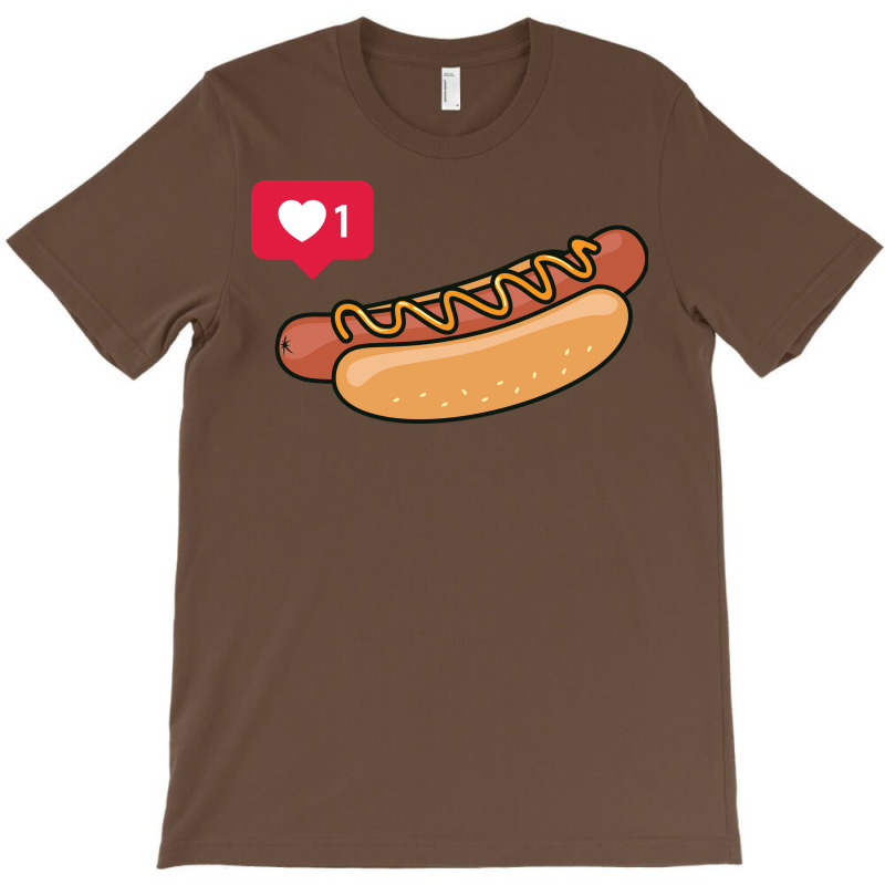 Hot Dogs Is Love Green T-shirt | Artistshot