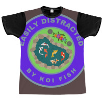 Easily Distracted Quote Graphic T-shirt | Artistshot