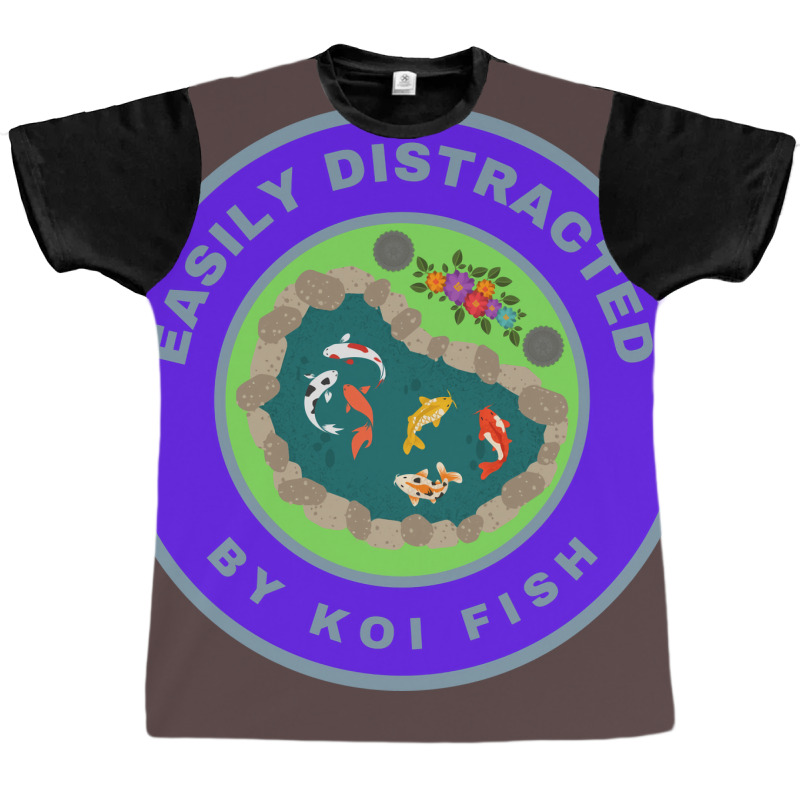 Easily Distracted Quote Graphic T-shirt | Artistshot