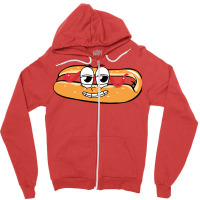 Goofy Hot Dog Nature Zipper Hoodie | Artistshot