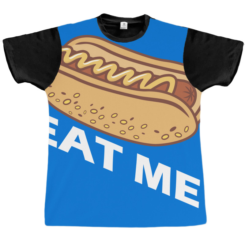 Hot Dog Eat Me Cool Graphic T-shirt | Artistshot