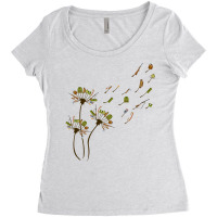 Hunting  Dandelion Hunting Lover Cool Women's Triblend Scoop T-shirt | Artistshot