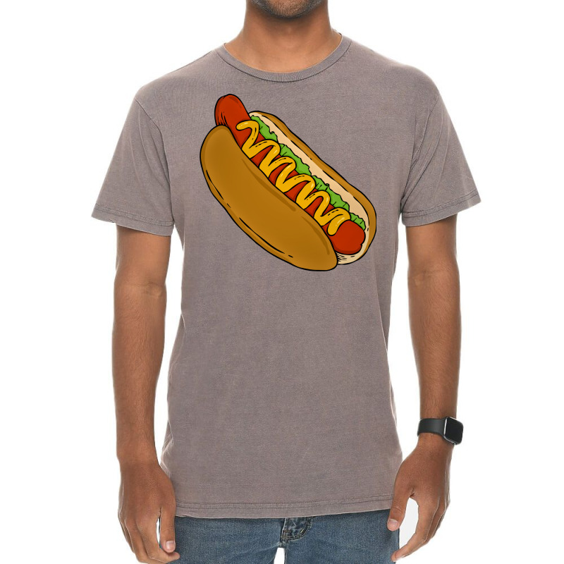 Hot Dog Nature Hippie Vintage T-shirt | Artistshot