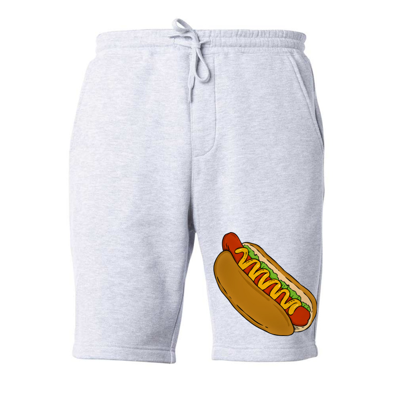 Hot Dog Nature Hippie Fleece Short | Artistshot