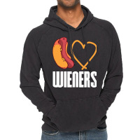 I Love Wieners Quote Vintage Hoodie | Artistshot