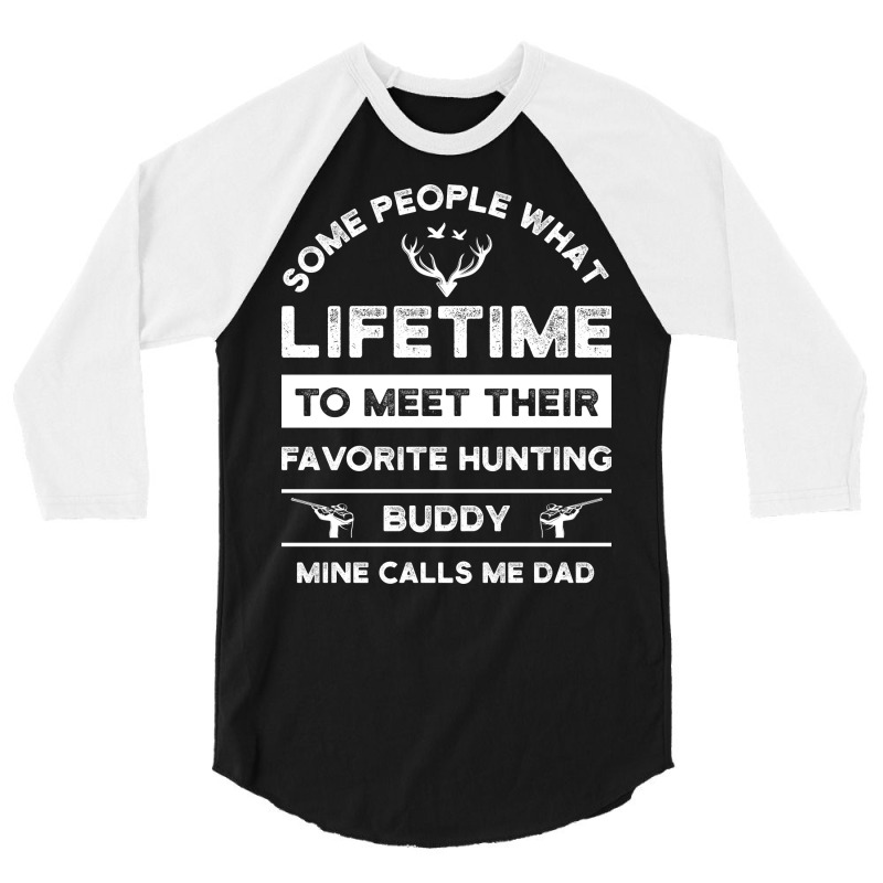 Father And Son Hunting Gift Cool 3/4 Sleeve Shirt | Artistshot