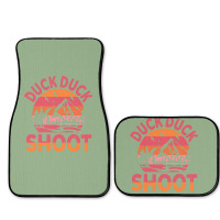 Duck Duck Shoot Hunter Hippie Full Set Car Mats | Artistshot