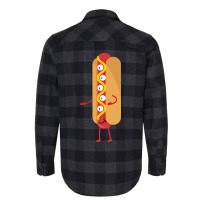 Hot Dog Monster Summer Flannel Shirt | Artistshot