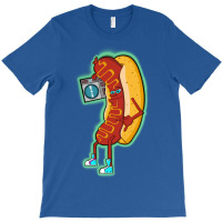 Rocking Hot Dog Red T-shirt | Artistshot