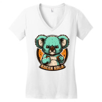 Koala Master Angry Women's V-neck T-shirt | Artistshot