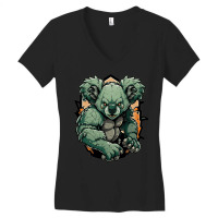 Koala Master Angry Women's V-neck T-shirt | Artistshot