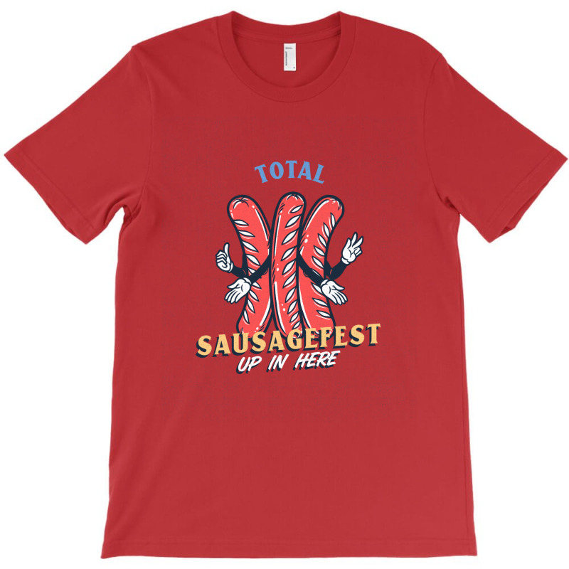 Total Sausagefest Blue T-shirt | Artistshot