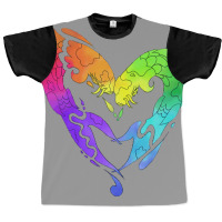 Koi Love Gift Graphic T-shirt | Artistshot