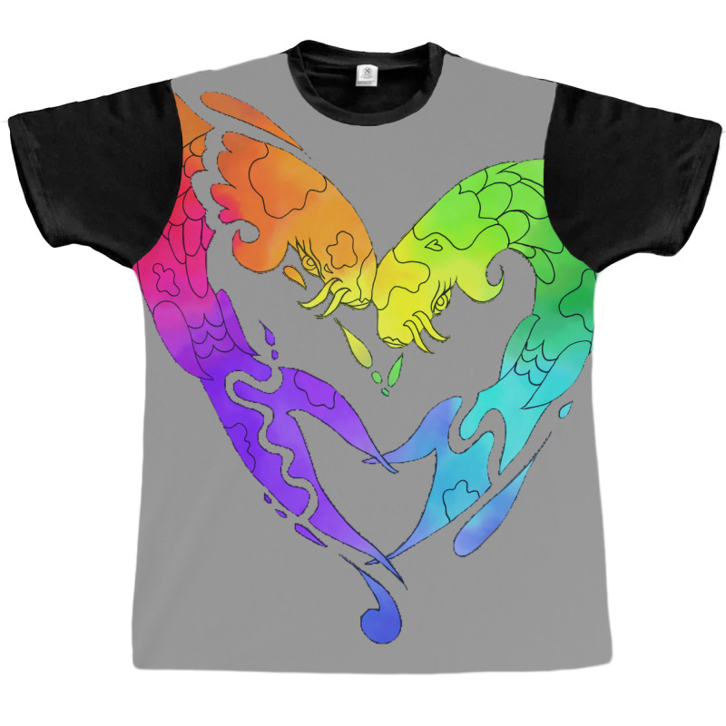 Koi Love Gift Graphic T-shirt | Artistshot