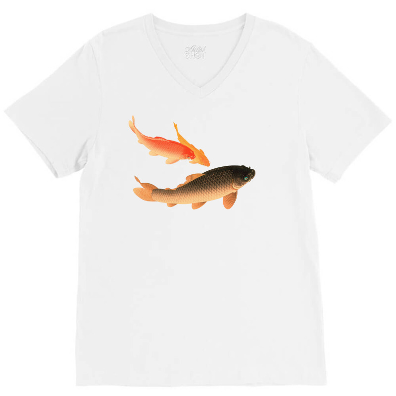 Koi Hipster V-neck Tee | Artistshot