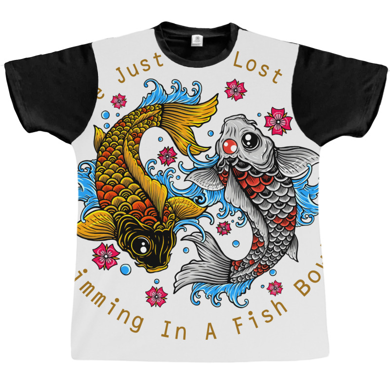 Koi Fish Lover Aesthetic Graphic T-shirt | Artistshot