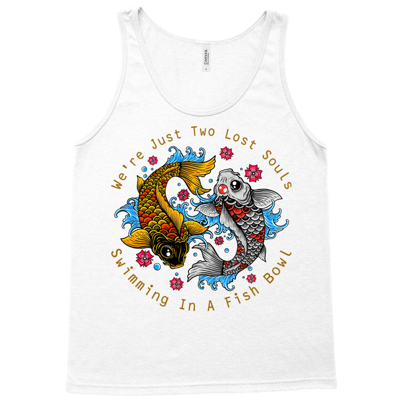 Koi Fish Lover Aesthetic Tank Top | Artistshot