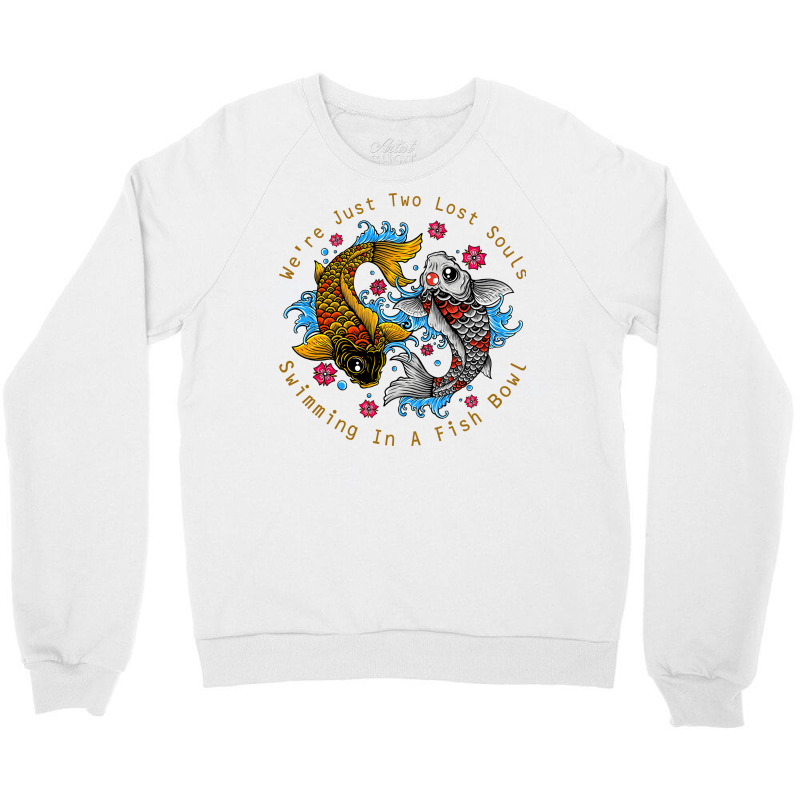 Koi Fish Lover Aesthetic Crewneck Sweatshirt | Artistshot