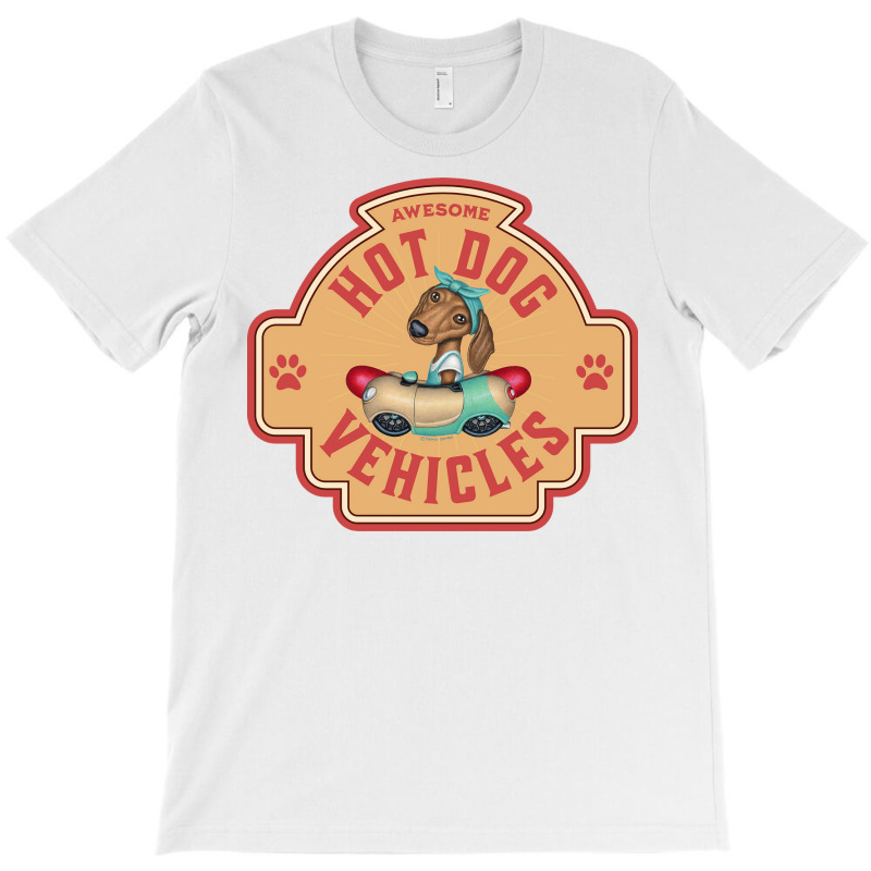 Awesome Dachshund Hot Dog Vehicles Humor T-shirt | Artistshot