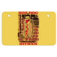 Hot Dog Hitman Girl Atv License Plate | Artistshot